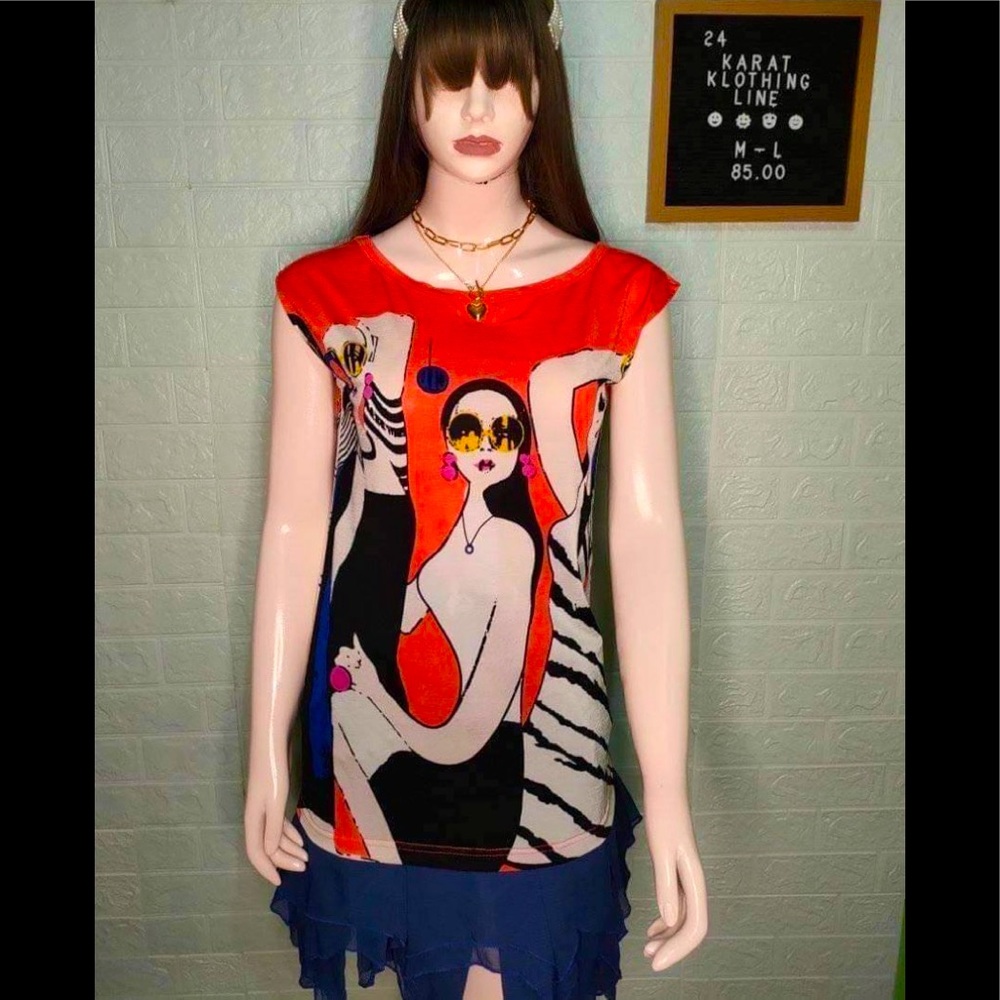 Woman’s tshirt dress